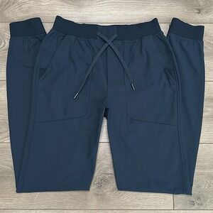 Lululemon ABC Jogger Tall Warpstreme True Navy Casual Travel Pants Size Small